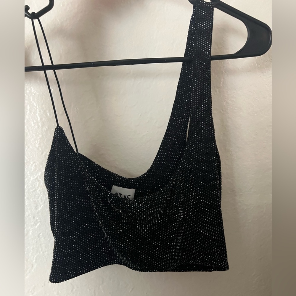 Black Tank With Sparkles